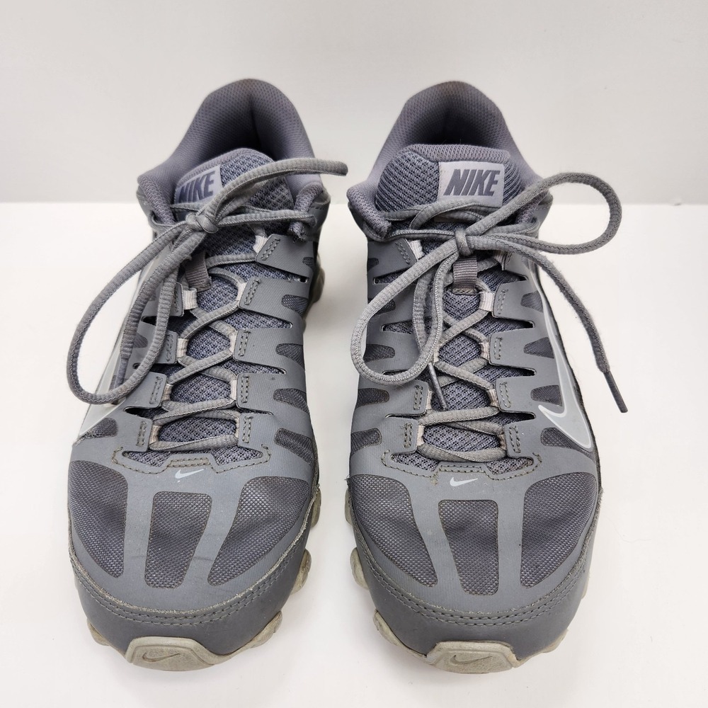 Nike Reax Size 10 Mens TR Gray Gym Trainers Workout Tennis Shoe Sneakers Flawed - Picture 5 of 15